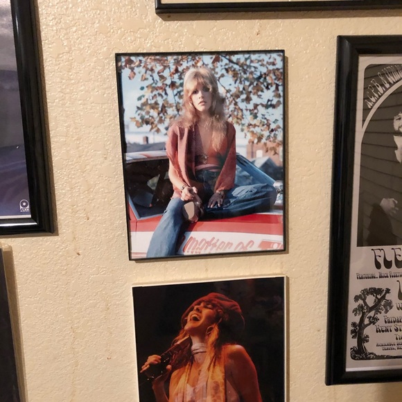STEVIE NICKS PHOTO 8X10 FRAMD FLEETWOOD MAC 1970’S - Picture 2 of 9